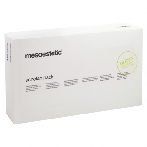 Zestaw Mesoestetic Acnelan Pack 3x10ml, 1x50ml, 3x3ml 