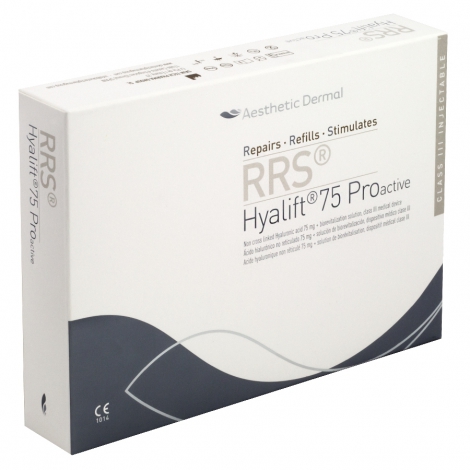 RRS Hyalift 75 Proactive fiolka 5ml , mezokoktajl, mezoterapia igłowa