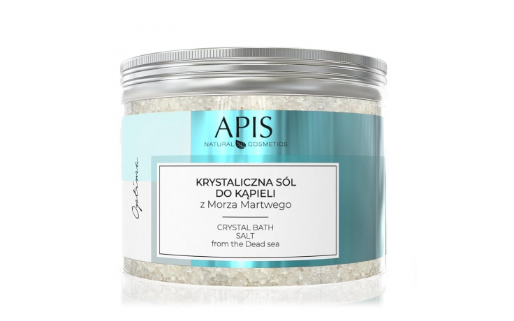 APIS Sól krystaliczna do kąpieli z Morza Martwego 500g