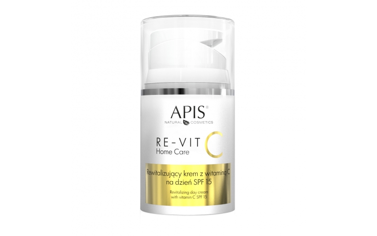 APIS RE-VIT C Home Care - Rewitalizujący krem z witaminą C na dzień SPF15 50ml