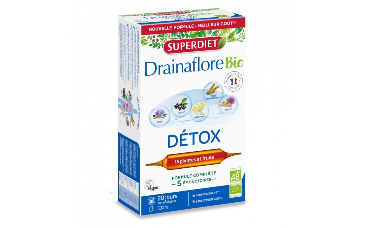 Super Diet Drainaflore Detox - Oczyszczenie 20x15ml 