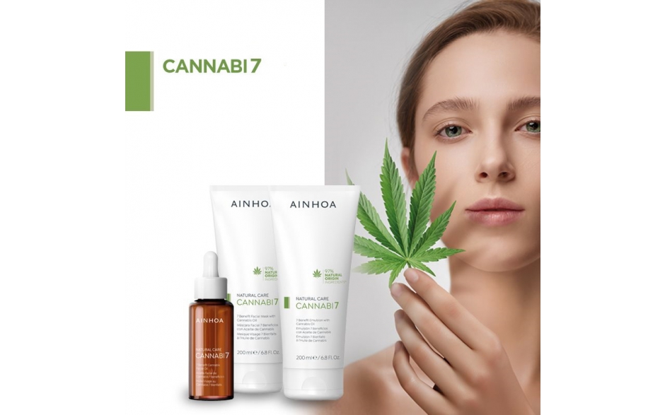Ainhoa 7 BENEFIT Facial Mask with Cannabis Oil 200ml 