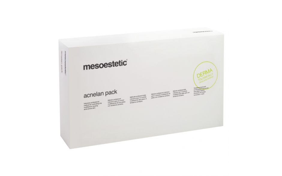 Zestaw Mesoestetic Acnelan Pack 3x10ml, 1x50ml, 3x3ml 