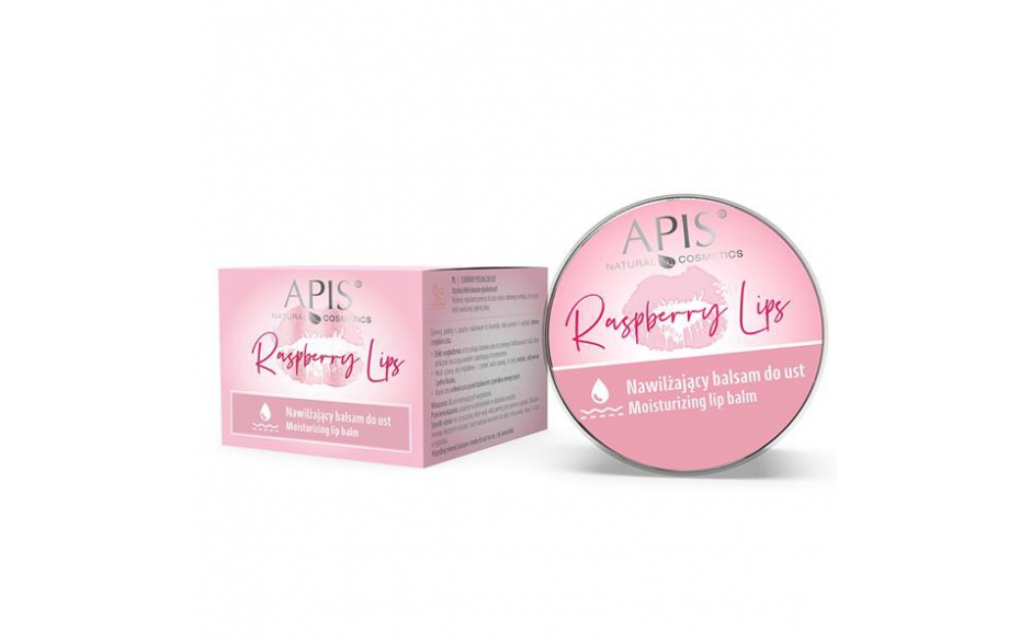 APIS Raspberry Lips Nawilżający balsam do ust 10ml