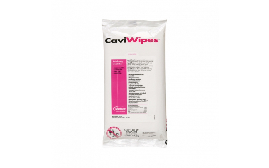 CaviWipes Flat Pack - chusteczki do dezynfekcji 45szt 