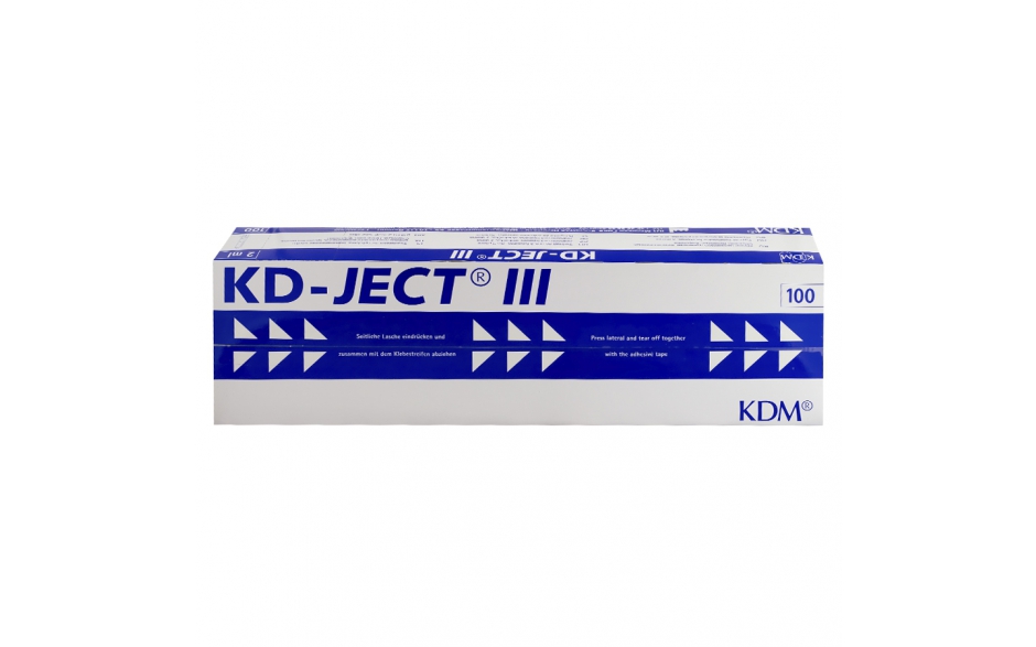 Strzykawki KD-JECT Luer Lock 3ml - 10 sztuk 