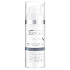 Bielenda X – FOLIATE - Clear Skin krem z kwasami do skóry trądzikowej 50 ml