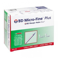 Strzykawki BD micro fine 1ml 